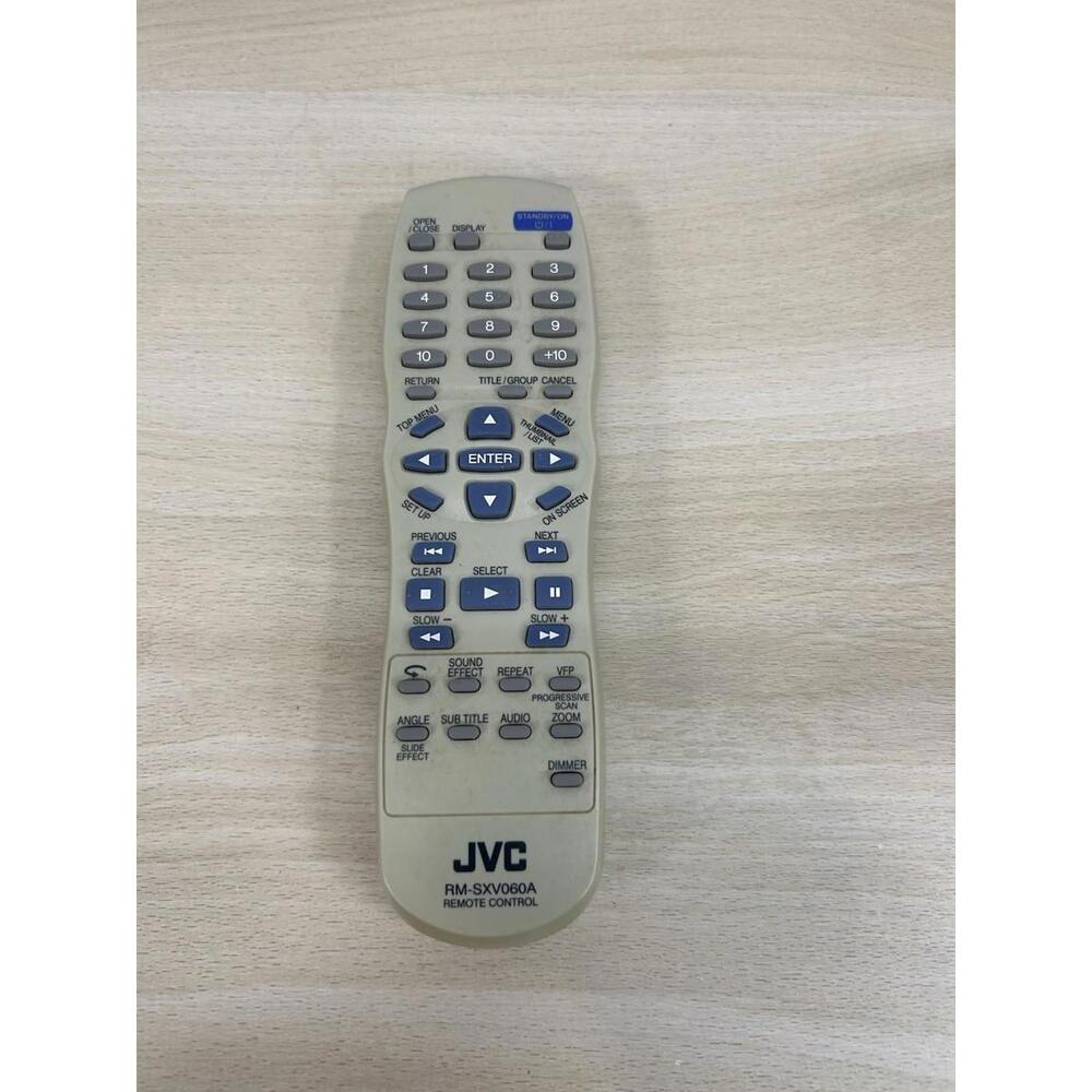JVC DVD Remote Control RM-SXV060A For XV-N312 XV-N310 XV-N312SUJ XV-N310B